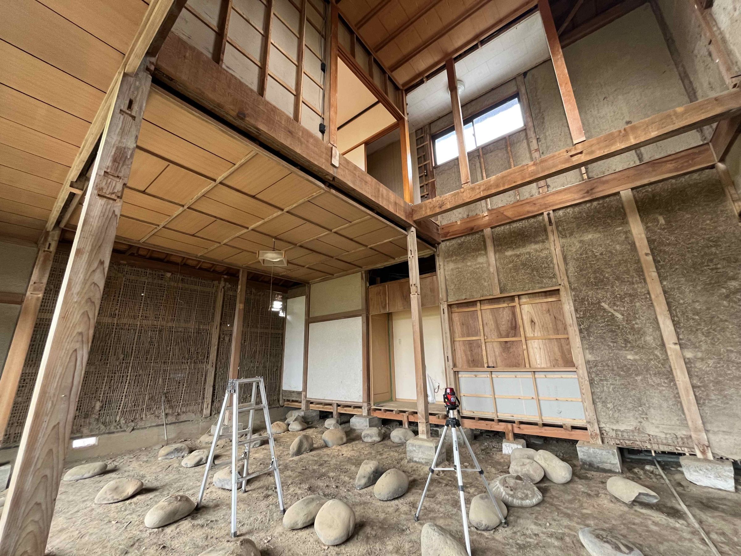 解体中 @ T様邸　リノベーション工事 / レオニダス 施工実例