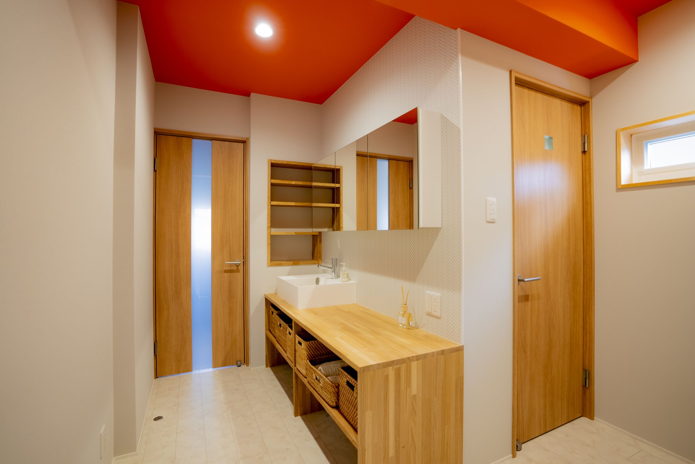 アフター　洗面室 @ T様邸　リノベーション工事 / レオニダス 施工実例